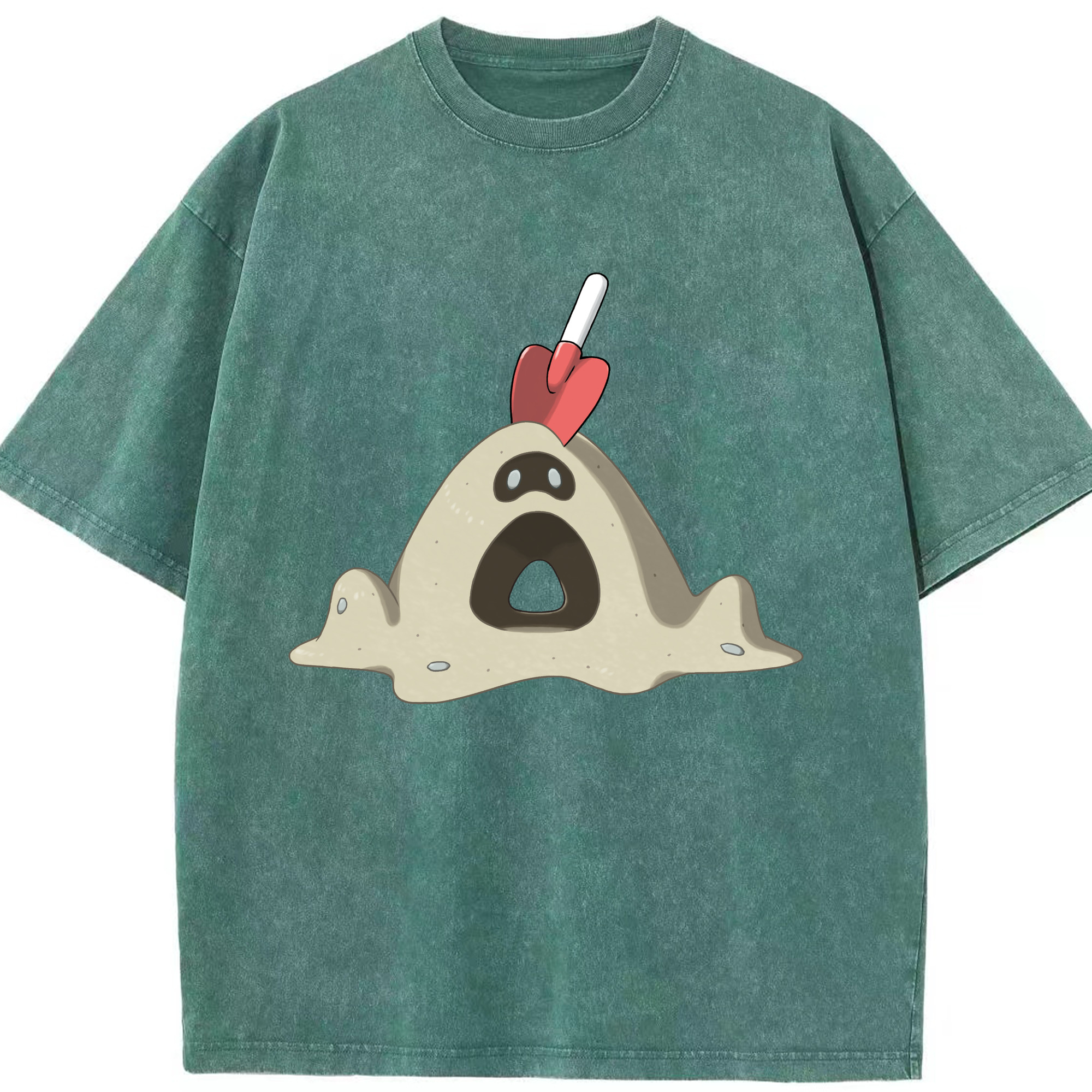 （画像用） ポケットモンスター Pokémon 綿100% ヴィンテージ風 半袖Tシャツ（フロントプリント）